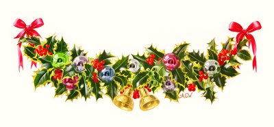 A Christmas Garland by Albert Williams